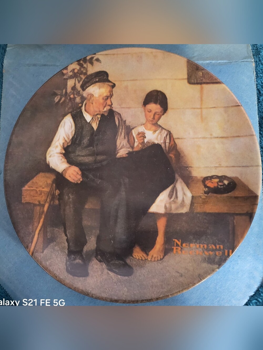 The Lighthouse Keepers Daughter By Norman Rockwell Collectible Plate NIB